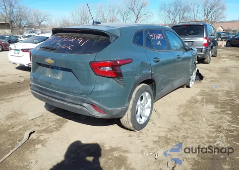 2025 Chevrolet Trax Fwd Ls from USA, damaged, VIN KL77LFEP0SC062964